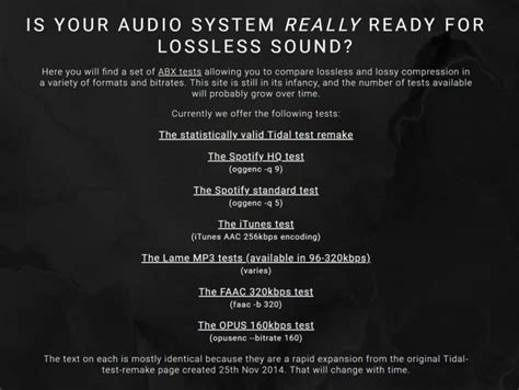 audio compression blind test|audiophile blind test.